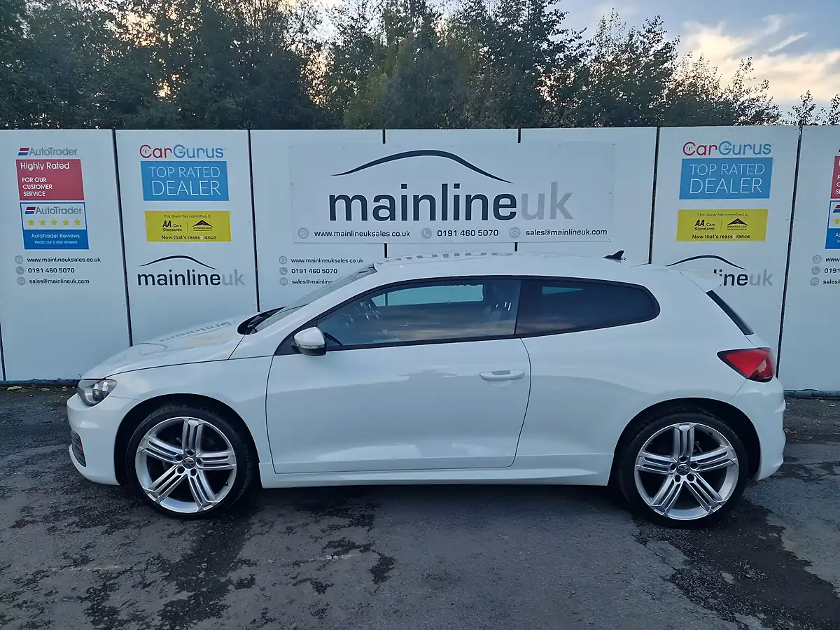 Used 2018 Volkswagen Scirocco R-Line White - Interior and Exterior details 8