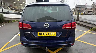 Used 2018 Volkswagen Sharan Se Blue - Interior and Exterior details 11