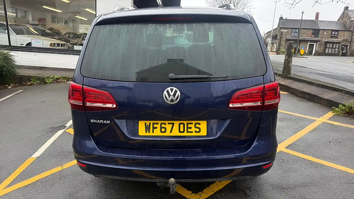 Used 2018 Volkswagen Sharan Se Blue - Interior and Exterior details 11