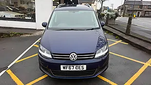 Used 2018 Volkswagen Sharan Se Blue - Interior and Exterior details 2