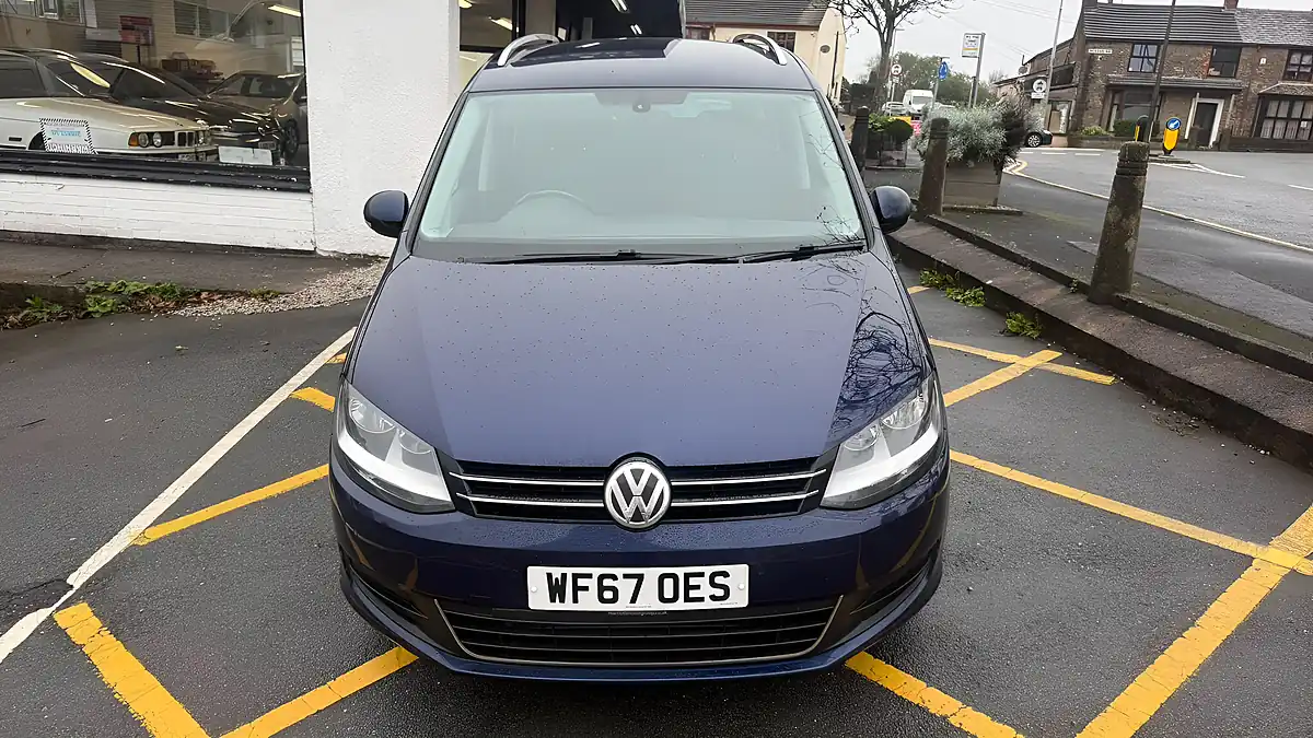 Used 2018 Volkswagen Sharan Se Blue - Interior and Exterior details 2