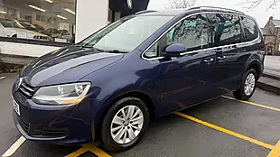 Used 2018 Volkswagen Sharan Se Blue - Interior and Exterior details 3