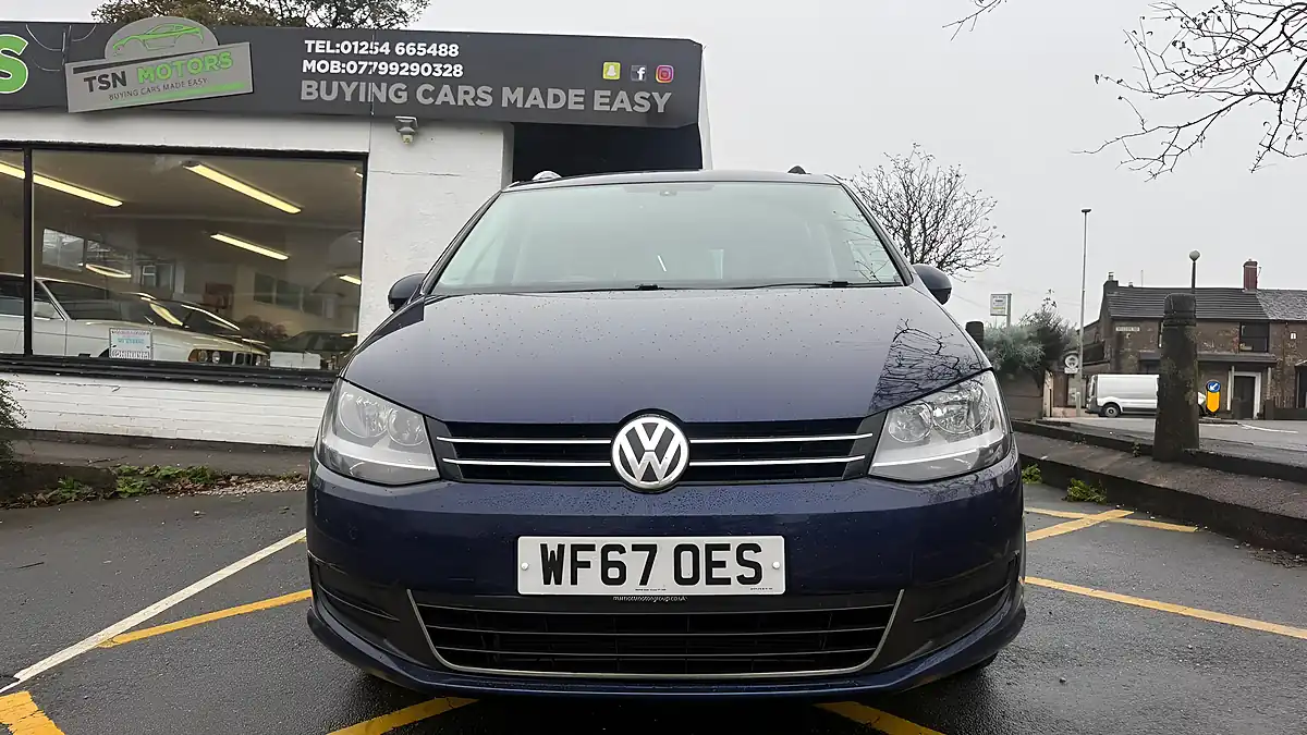 Used 2018 Volkswagen Sharan Se Blue - Interior and Exterior details 6