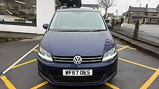 Used 2018 Volkswagen Sharan Se Blue - Interior and Exterior details 9