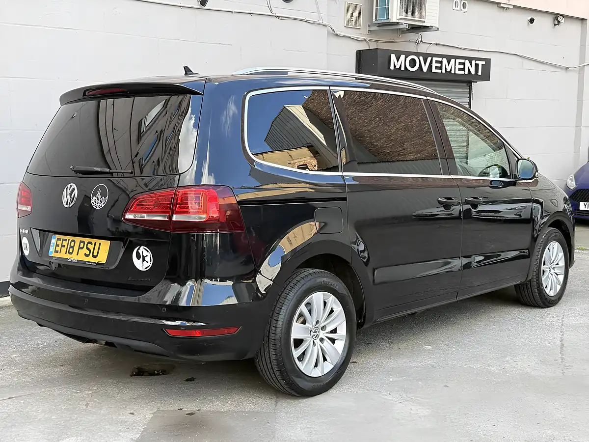 Used 2018 Volkswagen Sharan Se Nav Black - Interior and Exterior details 4