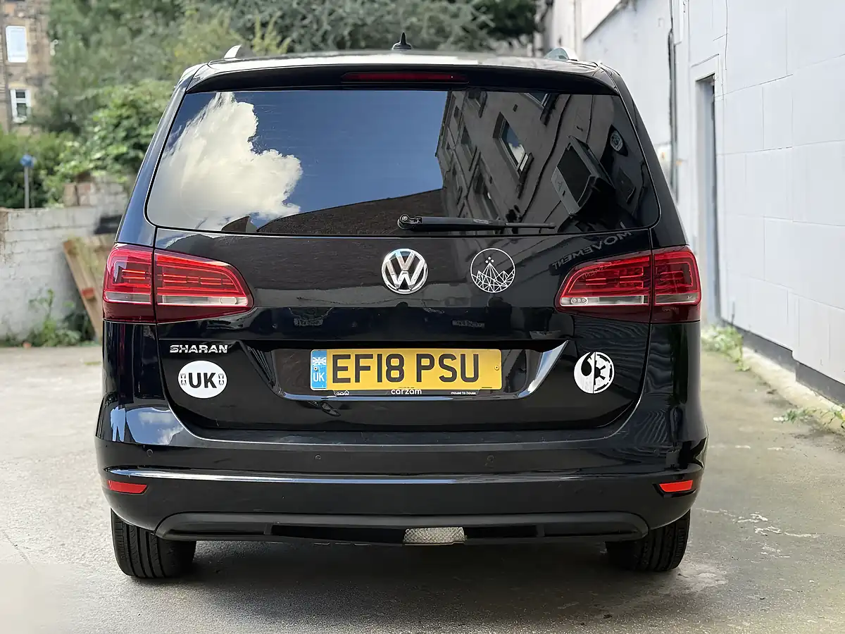 Used 2018 Volkswagen Sharan Se Nav Black - Interior and Exterior details 8