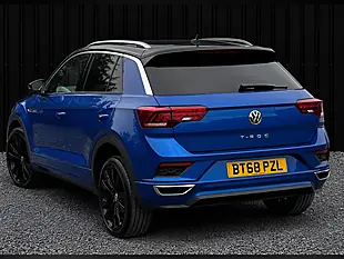 Used 2018 Volkswagen T-Roc R-Line Blue - Interior and Exterior details 2