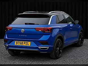 Used 2018 Volkswagen T-Roc R-Line Blue - Interior and Exterior details 8