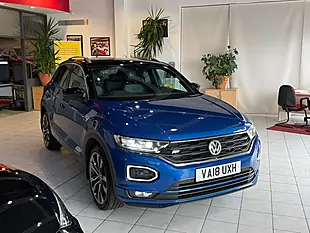Used 2018 Volkswagen T-Roc R-Line Blue - Interior and Exterior details 2