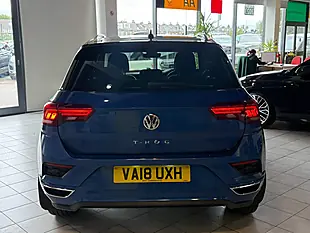 Used 2018 Volkswagen T-Roc R-Line Blue - Interior and Exterior details 9