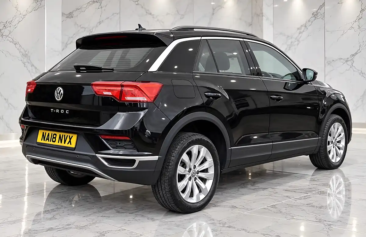 Used 2018 Volkswagen T-Roc Se Black Metallic - Interior and Exterior details 7