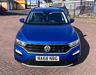 Used 2018 Volkswagen T-Roc Se Blue - Interior and Exterior details 2