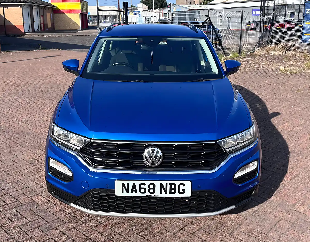 Used 2018 Volkswagen T-Roc Se Blue - Interior and Exterior details 2