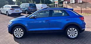Used 2018 Volkswagen T-Roc Se Blue - Interior and Exterior details 3
