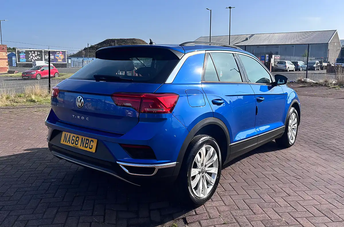 Used 2018 Volkswagen T-Roc Se Blue - Interior and Exterior details 4
