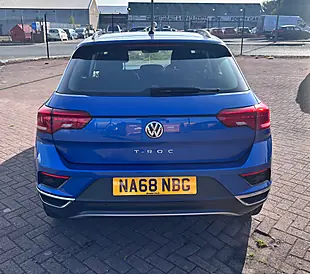 Used 2018 Volkswagen T-Roc Se Blue - Interior and Exterior details 5
