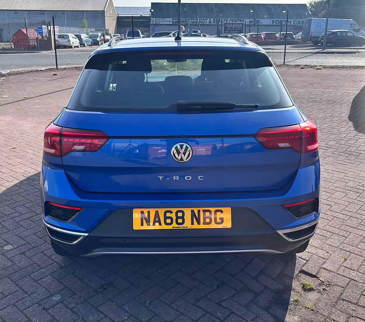 Used 2018 Volkswagen T-Roc Se Blue - Interior and Exterior details 5