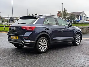 Used 2018 Volkswagen T-Roc Se Blue - Interior and Exterior details 12