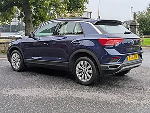 Used 2018 Volkswagen T-Roc Se Blue - Interior and Exterior details 16