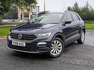 Used 2018 Volkswagen T-Roc Se Blue - Interior and Exterior details 2