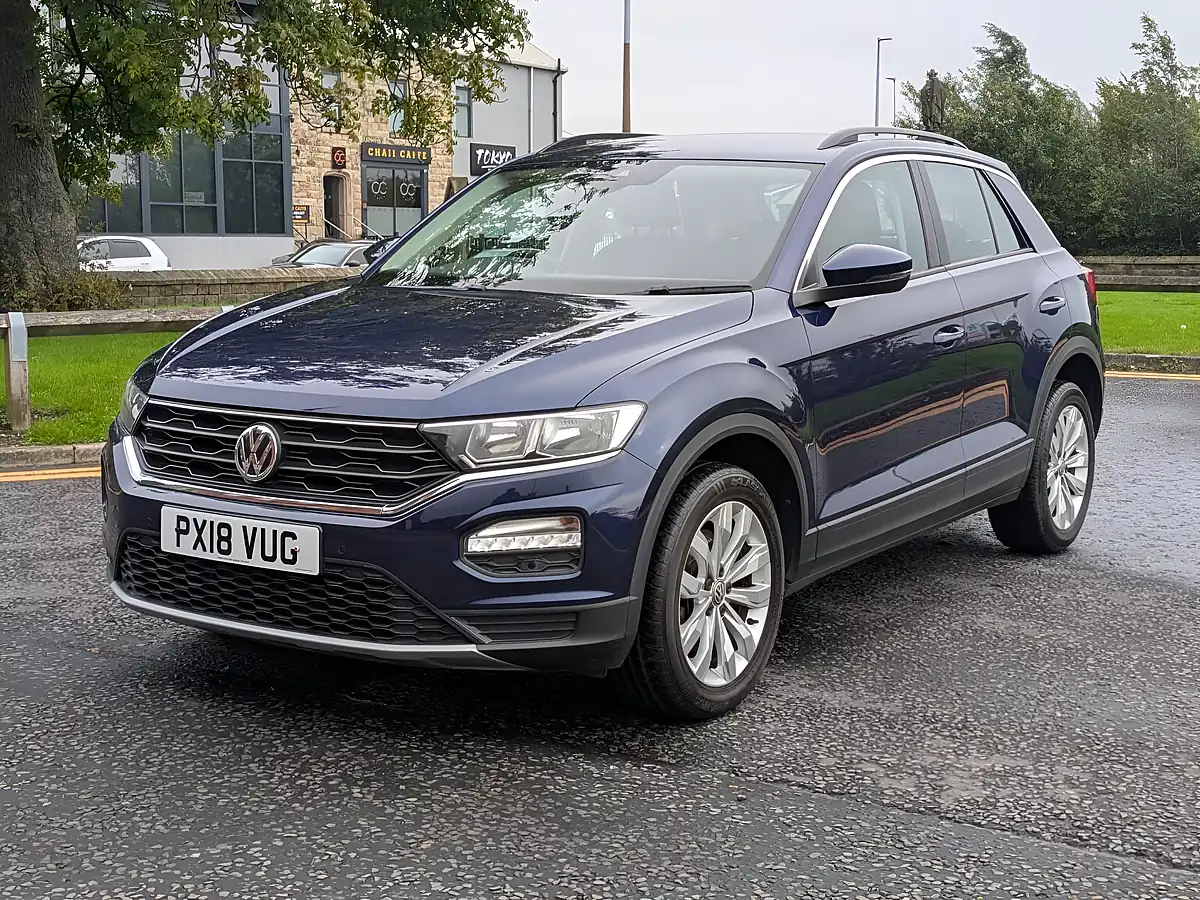Used 2018 Volkswagen T-Roc Se Blue - Interior and Exterior details 3