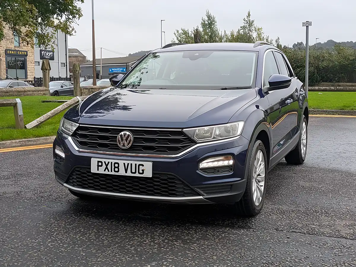 Used 2018 Volkswagen T-Roc Se Blue - Interior and Exterior details 5