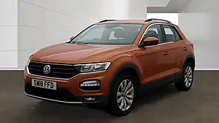 Used 2018 Volkswagen T-Roc Se Orange - Interior and Exterior details 2