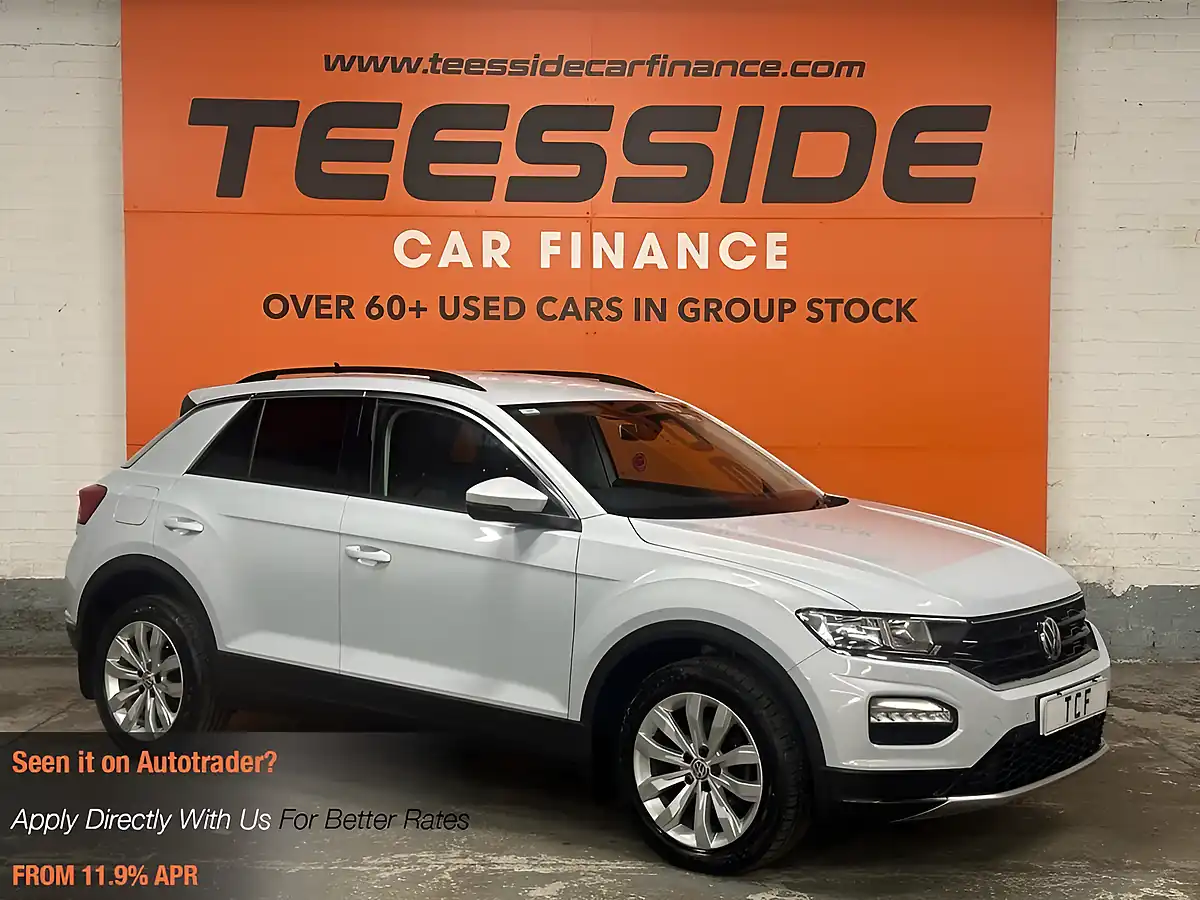 Used 2018 Volkswagen T-Roc Se Silver - Front View