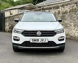 Used 2018 Volkswagen T-Roc Se White - Interior and Exterior details 2