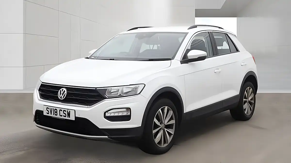 Used 2018 Volkswagen T-Roc Se White - Interior and Exterior details 2