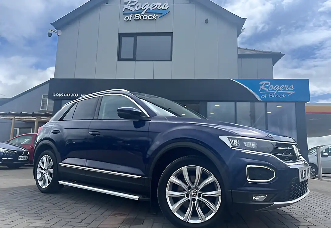 Used 2018 Volkswagen T-Roc Sel Atlantic Blue - Interior and Exterior details 2