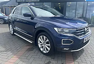 Used 2018 Volkswagen T-Roc Sel Atlantic Blue - Interior and Exterior details 4