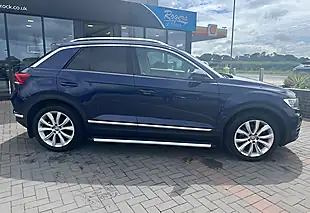 Used 2018 Volkswagen T-Roc Sel Atlantic Blue - Interior and Exterior details 5