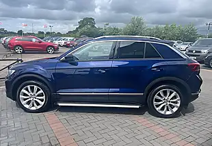 Used 2018 Volkswagen T-Roc Sel Atlantic Blue - Interior and Exterior details 9