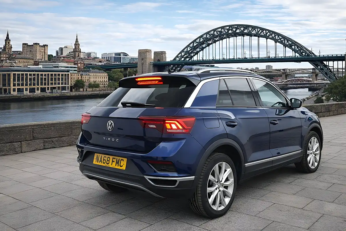 Used 2018 Volkswagen T-Roc Sel Blue - Interior and Exterior details 2
