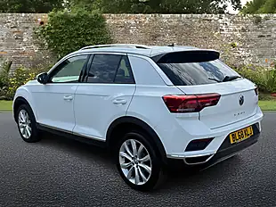 Used 2018 Volkswagen T-Roc Sel White - Interior and Exterior details 5
