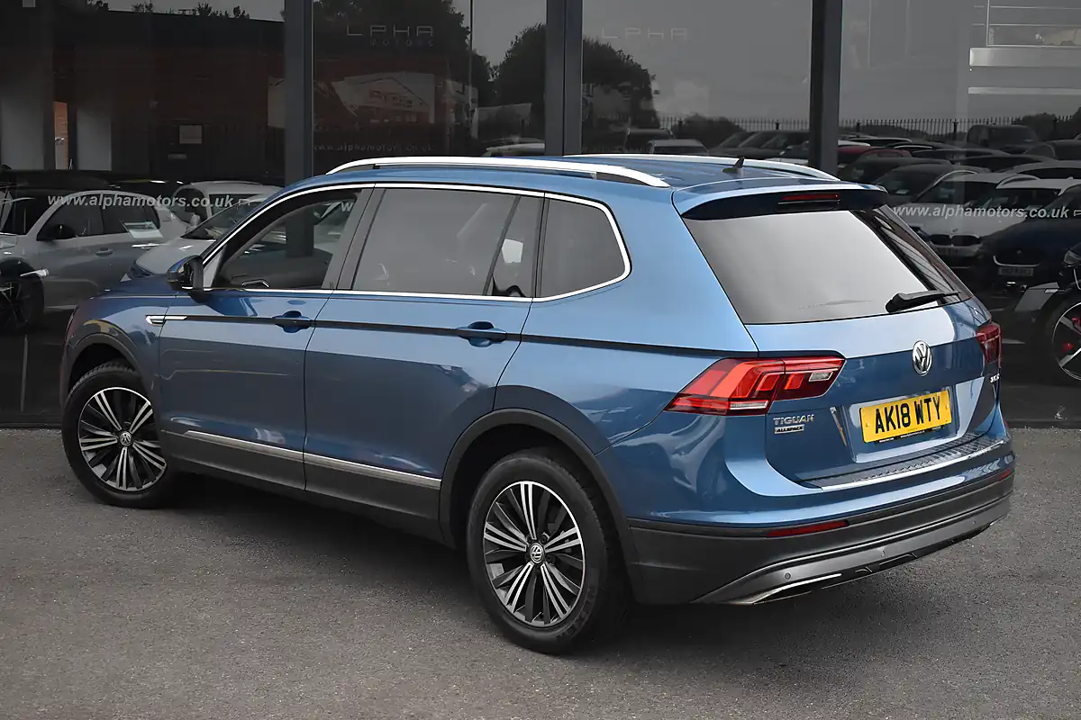 Used 2018 Volkswagen Tiguan Allspace Se Nav Blue Silk - Interior and Exterior details 2