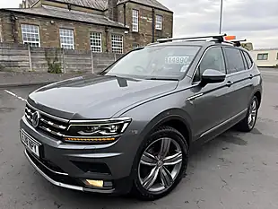 Used 2018 Volkswagen Tiguan Allspace Sel Grey - Interior and Exterior details 11