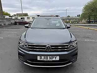 Used 2018 Volkswagen Tiguan Allspace Sel Grey - Interior and Exterior details 5