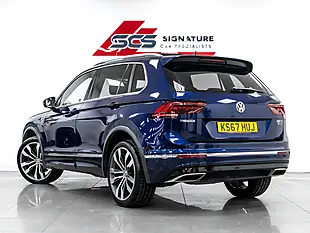 Used 2018 Volkswagen Tiguan R-Line Atlantic Blue - Interior and Exterior details 4