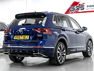 Used 2018 Volkswagen Tiguan R-Line Atlantic Blue - Interior and Exterior details 5