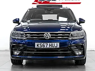 Used 2018 Volkswagen Tiguan R-Line Atlantic Blue - Interior and Exterior details 6