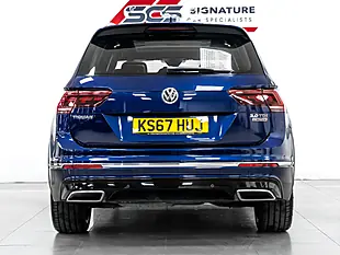 Used 2018 Volkswagen Tiguan R-Line Atlantic Blue - Interior and Exterior details 7