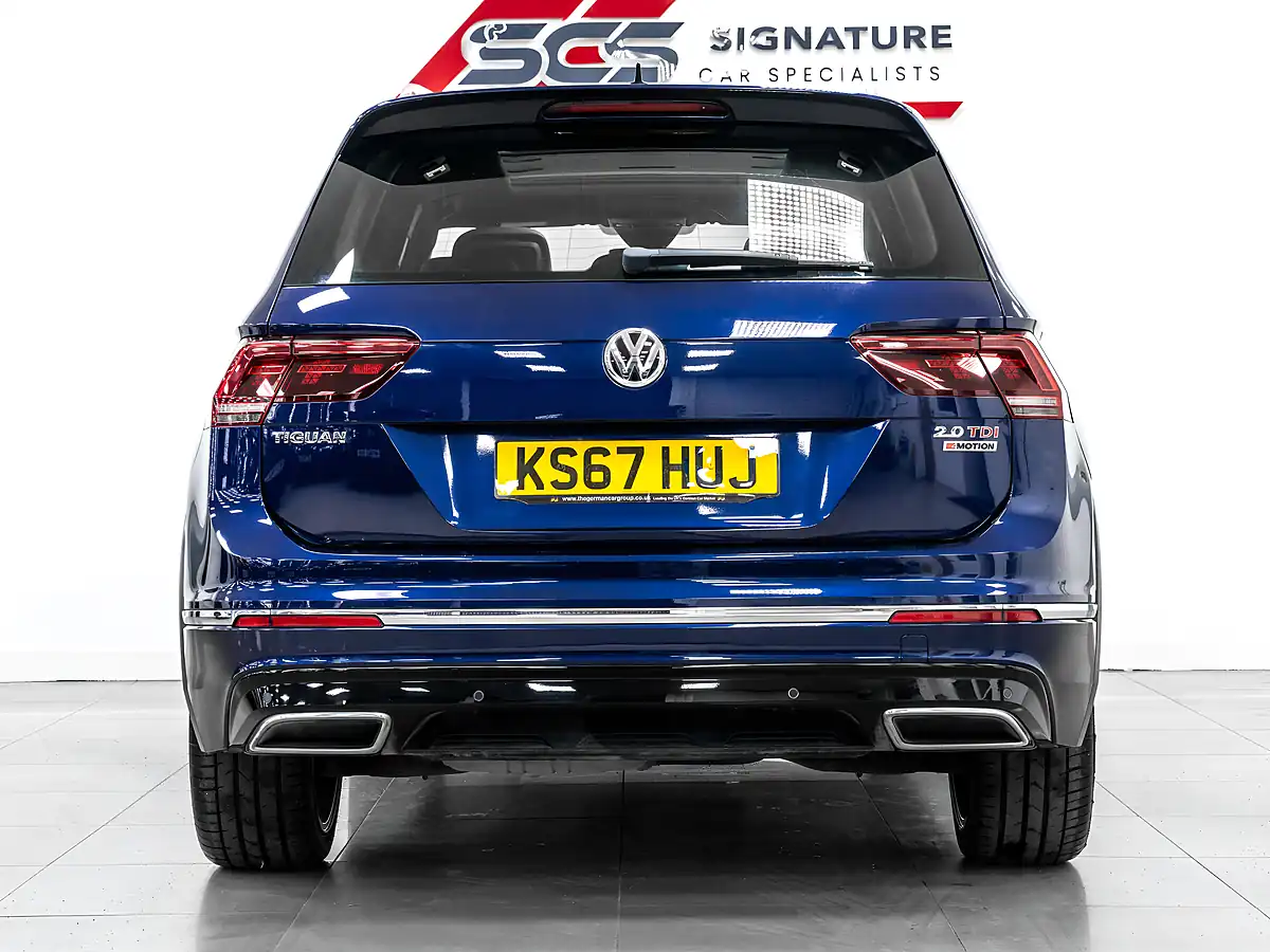 Used 2018 Volkswagen Tiguan R-Line Atlantic Blue - Interior and Exterior details 7