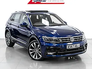 Used 2018 Volkswagen Tiguan R-Line Atlantic Blue - Interior and Exterior details 8