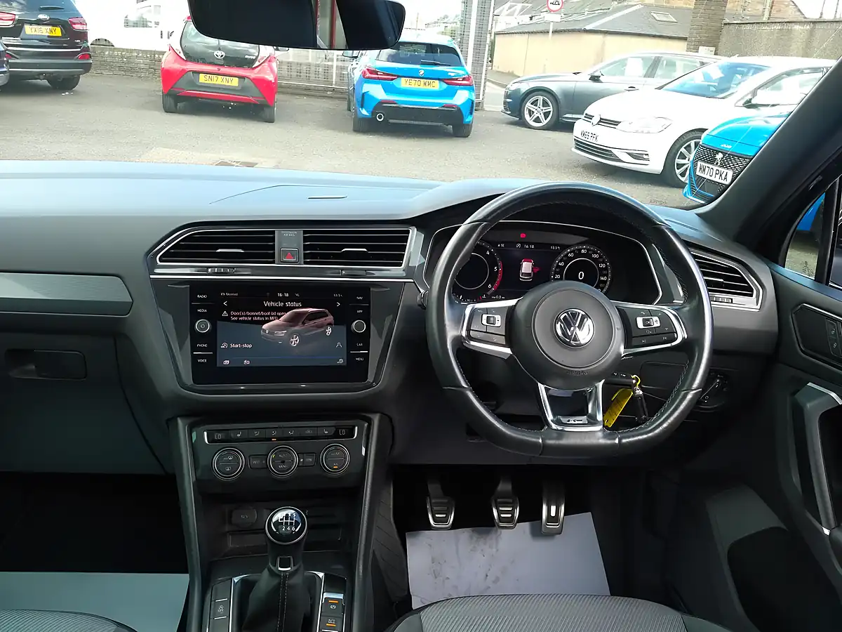 Used 2018 Volkswagen Tiguan R-Line Black - Interior and Exterior details 14