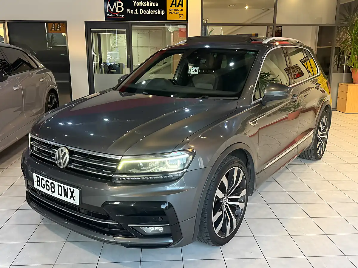 Used 2018 Volkswagen Tiguan R-Line Grey - Interior and Exterior details 5