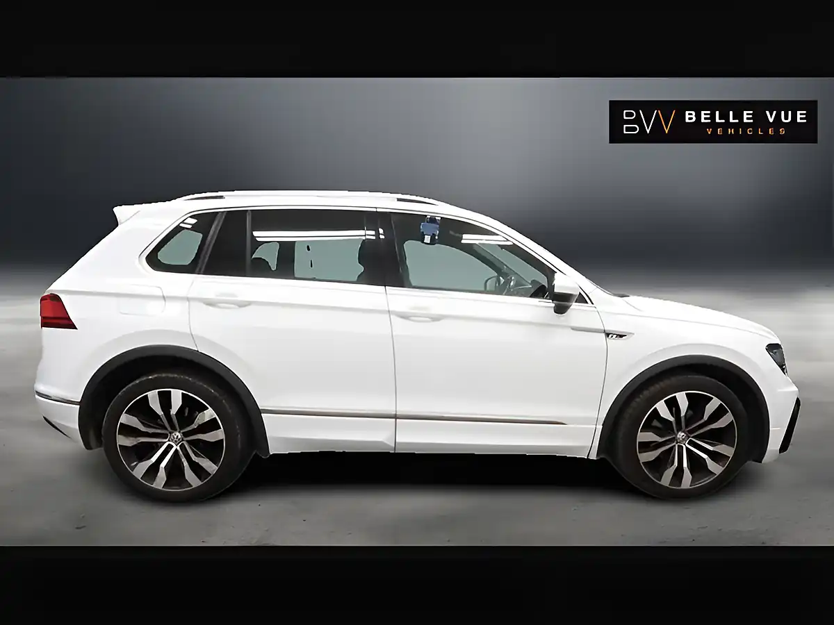 Used 2018 Volkswagen Tiguan R-Line Pure White - Interior and Exterior details 2