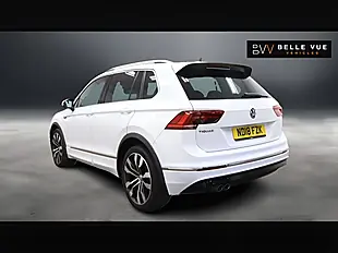Used 2018 Volkswagen Tiguan R-Line Pure White - Interior and Exterior details 5
