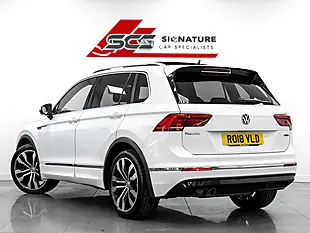Used 2018 Volkswagen Tiguan R-Line Pure White - Interior and Exterior details 3